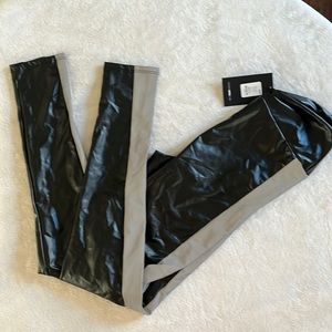Glow girl feux leather leggings